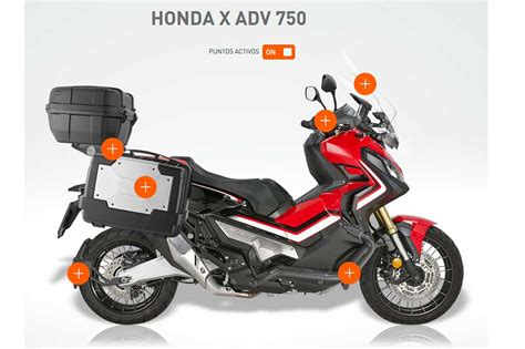 Kit de accesorios Kappa para el Honda X ADV | Club del ...