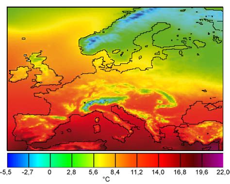 Klimaänderungen in Europa   Hamburger Bildungsserver