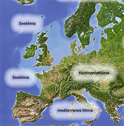 Klimazonen Europa Karte | My blog