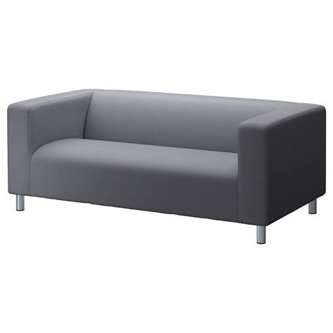 KLIPPAN Cover two seat sofa Flackarp grey   IKEA