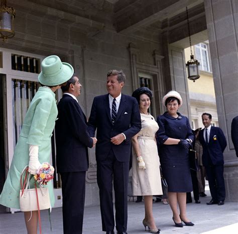 KN C22589. President John F. Kennedy with President of ...