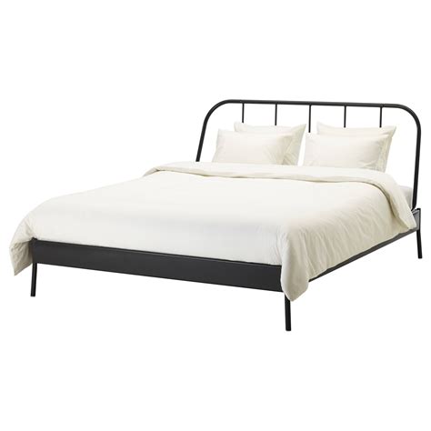 KOPARDAL Bed frame Grey/luröy Standard Double   IKEA