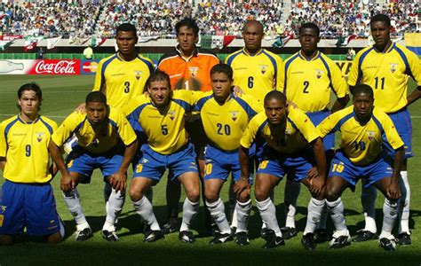 KOREA JAPON 2002. La selección ecuatoriana y sus ...