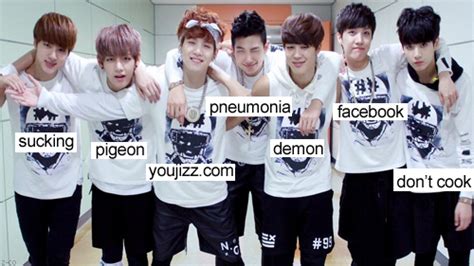kpop names according to Google Voice.  credit to the ...