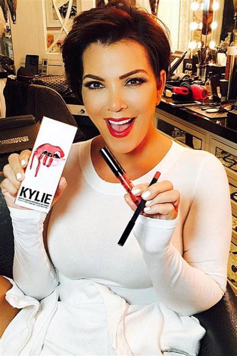 Kris Jenner is  honoured  to have a lipstick named after her