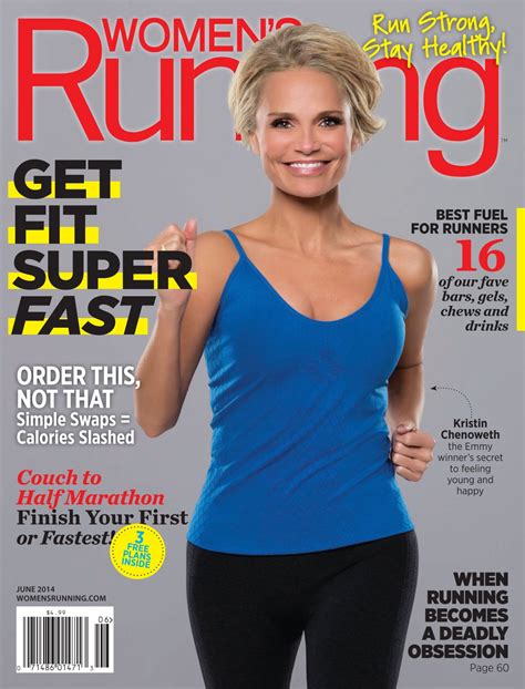 KRISTIN CHENOWETH on the Cover of Women’s Running Magazine ...