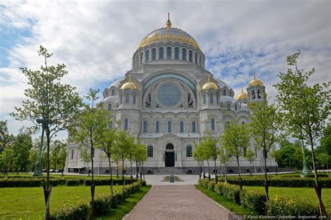 Kronstadt Naval Cathedral in St. Petersburg · Russia ...