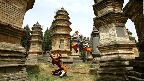 Kung fu  in fighting rocks ancient Shaolin Monastery   CNN