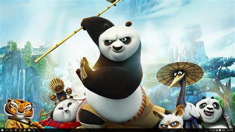 Kung Fu Panda 3 Theme for Windows 10 | 8 | 7