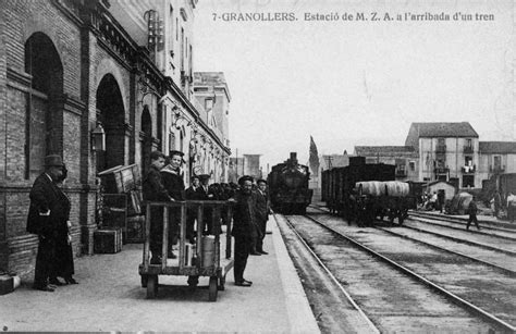L antiga estació i el tren | Ajuntament de Granollers