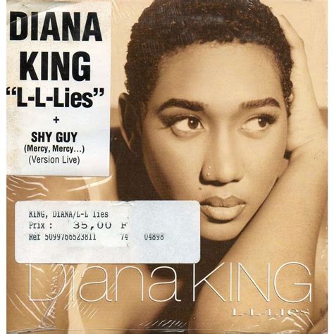 L l lies / shy guy  live  by Diana King, CDS with ...