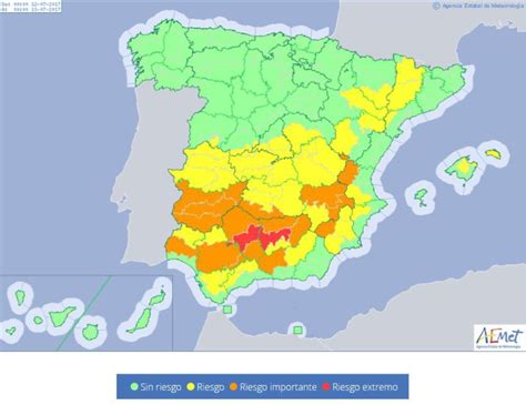 La AEMET activa para mañana la alerta roja en Jaén, con ...