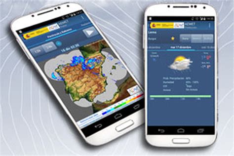 La AEMET lanza una nueva aplicación para móviles con toda ...