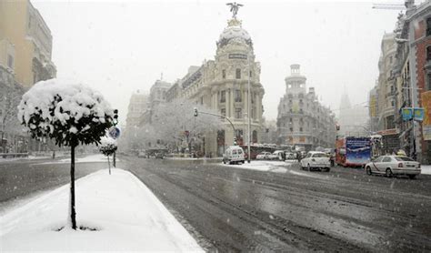 La Aemet prevé 4 centímetros de nieve en Madrid | El Imparcial