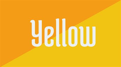 La ambiguedad del color amarillo • Silo Creativo