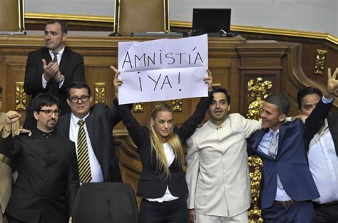La Asamblea Nacional venezolana ya tramita la amnistía ...