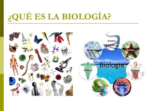 La Biología : Concepto de la Biología.