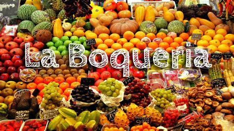 La Boqueria Market in Barcelona   YouTube