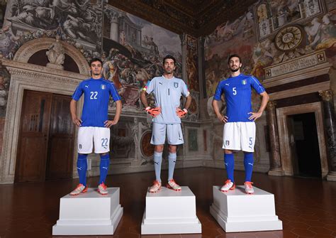 La camiseta de Italia para la Eurocopa 2016