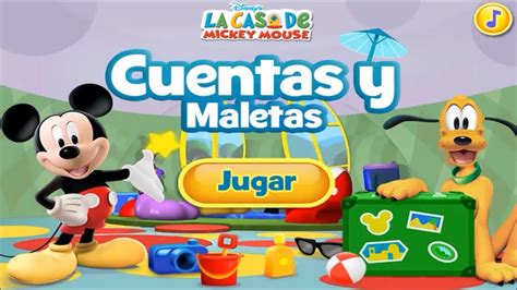 La Casa De Mickey Mouse Cuenta y Maletas en Español ...