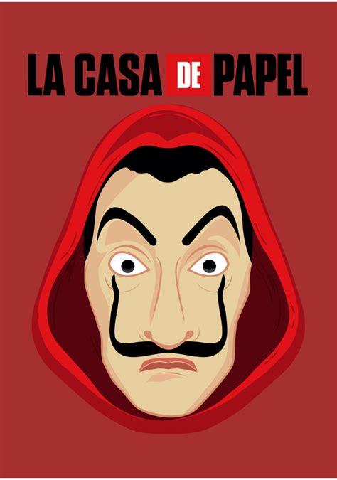 La Casa de Papel Máscara de Dali