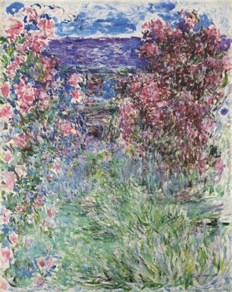 La casa entre las rosas   Monet, Claude | Museo Nacional ...