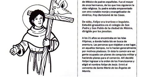 La Catequesis: Recursos Catequesis San Felipe de Jesús