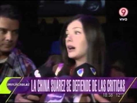 La China Suárez explicó por qué con Nicolás Cabré ...