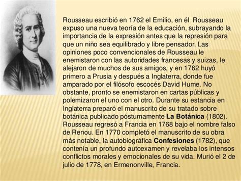 La controvertida vida de rousseau