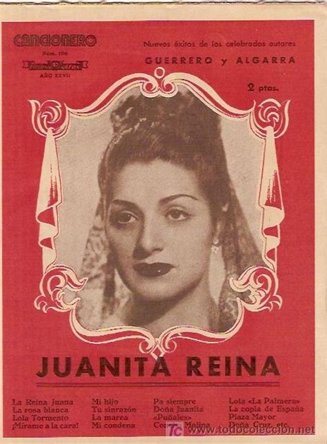 La Copla, historia , biografias.: Juanita Reina