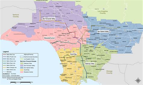 La County Service Planning Areas Pictures to Pin on ...