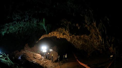 La cueva de Tham Luang donde se quedaron atrapados los ...