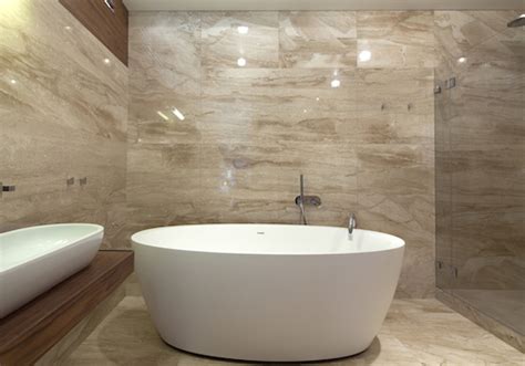 La decoración con mármol de alta gama es clave en baños de ...