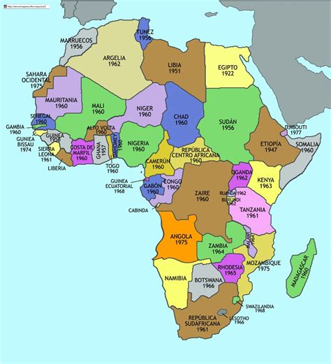 La descolonización de África.   ThingLink