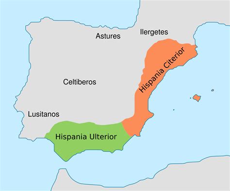 La división administrativa en la Hispania romana ...