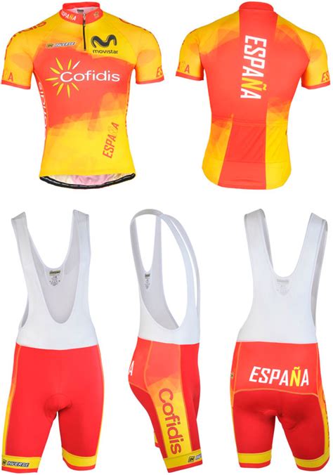La equipación Inverse de la selección española de ciclismo ...