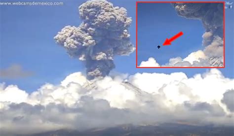 La erupción de Volcán Popocatépetl en México es captada en ...