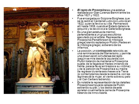 La Escultura Barroca: Juan Lorenzo Bernini.   ppt video ...