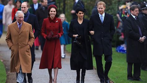 La familia real británica acude a misa por Navidad, sin el ...