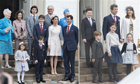 La Familia Real danesa se reúne en la confirmación del ...