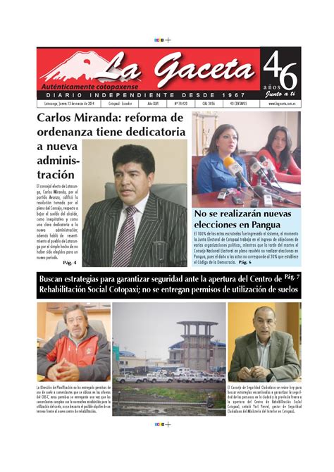 La Gaceta 13 marzo 2014 by Diario La Gaceta   Issuu