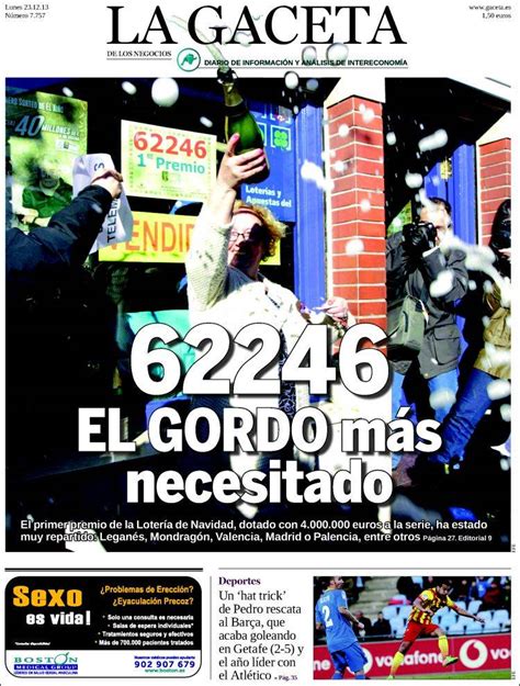 La Gaceta  23/12/2013    La Prensa Diaria