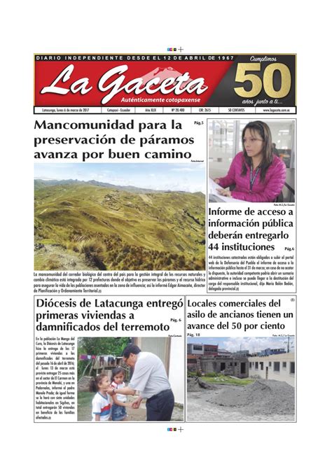 La Gaceta 6 marzo 2017 by Diario La Gaceta   Issuu