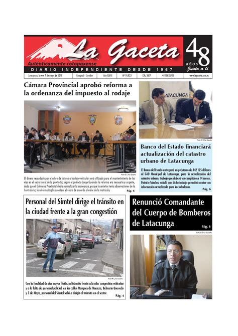 La Gaceta 7 mayo 2015 by Diario La Gaceta   issuu
