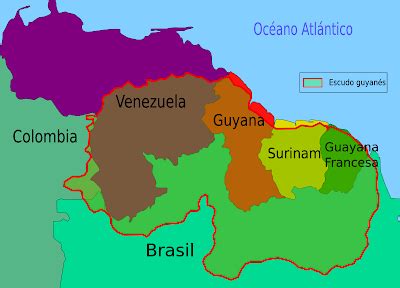 La Guayana Esequiba: Suelos de Surinam, Guyana y la ...