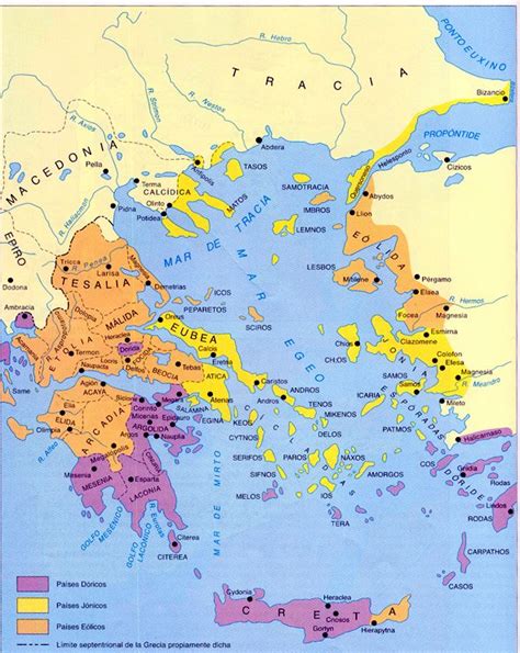 La Hélade estab formada por Grecia Peninsular y Asia Menor ...