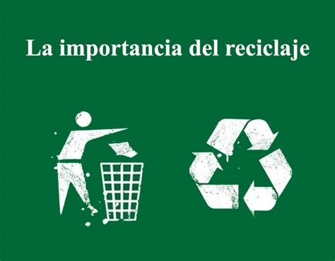 La importancia del reciclaje – ECORUVER