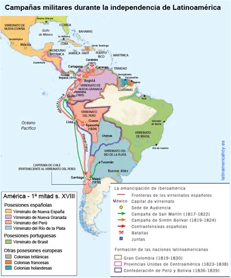 La independencia de América Latina  II : de 1810 a 1825 en ...