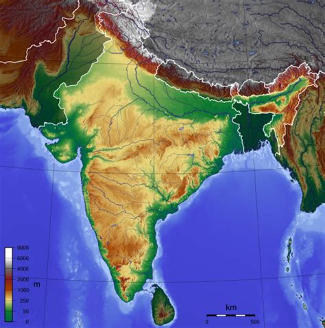 La India: Relieve | La guía de Geografía