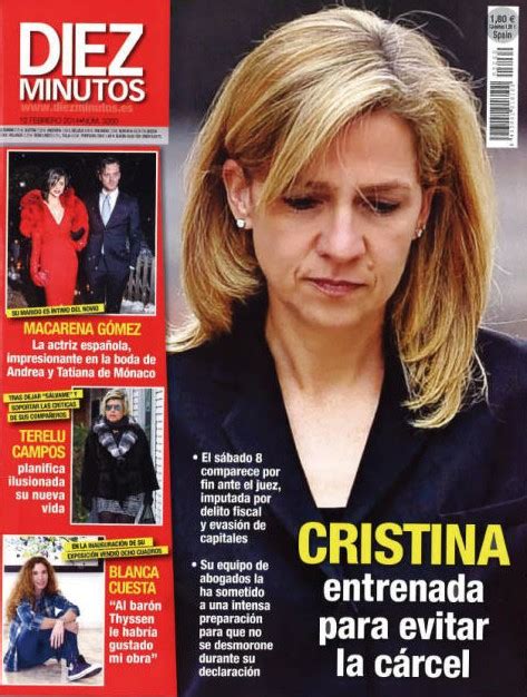 La Infanta Cristina, entrenada para evitar la cárcel en ...